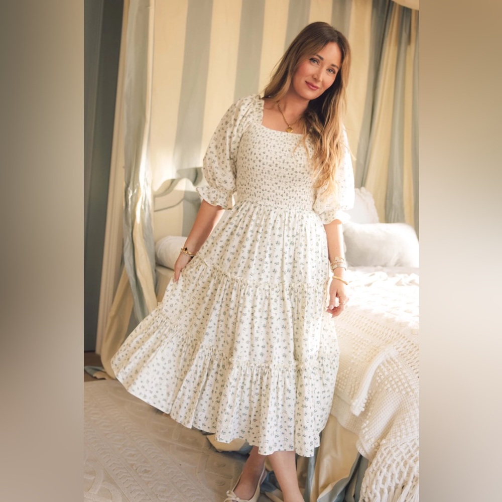 Madeline Dress in Blue
